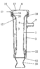 A single figure which represents the drawing illustrating the invention.